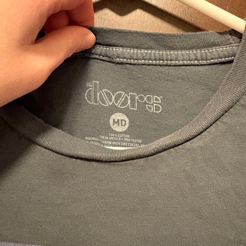 The Doors Graphic Tee - Gray and Cream - Picture 4 of 4